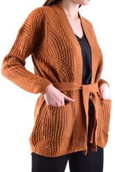 Sun68 Cardigan Color: Sand Material: alpaca : 17%, merino wool : 53%, polyamide : 30%